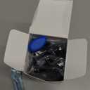 CCVOO 5 Pack Reading Glasses Blue Light Blocking Women/ Men, Anti UV Ray/ Glare Readers Fashion Eyeglasses with Spring Hinge (*Light Black, +1.00)