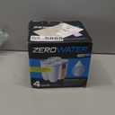 ZeroWater Official Replacement Filter  5Stage 0 TDS Water Filter Replacement IAPMO Certified to Reduce Lead, Chromium, and PFOA/PFOS 4Pack