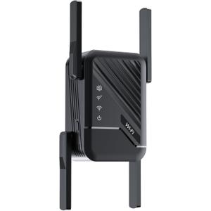 2026 Best WiFi Extender Signal Booster, Internet Extender Covers Up to 13389 Sq.ft for Home, Long Range WiFi Repeater with Ethernet Port, Wireless Router Amplifier Easy Setup,Wide Compatibility