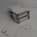 MEBRUDY 7x5x2 Inches Shipping Boxes Pack of 50, Small Corrugated Cardboard Box for Mailing Mailer Packing, White