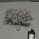 Holiday Essence 100 Icicle Lights, Clear Bulbs, Professional Grade for Indoor & Outdoor Use, Soft Bright White Bulbs with White Wire, UL listed