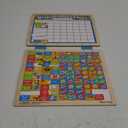 Melissa & Doug Magnetic Wooden Responsibility Chart Toddler Routine, Kids Reward Board, Chores Chart, Responsibility Tool for Kids Ages 3+
