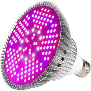 highydroLED 100W Led Grow Light Bulb Full Spectrum,Plant Light Bulb with 150 LEDs for Indoor Plants,E26/E27 Socket,Grow Lamp for Hydroponic Indoor Garden Greenhouse Succulent Veg Flower