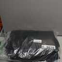 10X12ft Black Backdrop, LCUIRC Photo Backdrop Curtain Polyester Background for Portraits Pet Photoshoot and Birthday Party Halloween Decoration