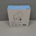 TECKNET Wireless Headset, Bluetooth Headset with AI Noise Cancelling Microphone - Rechargeable Bluetooth V5.2 Headphones, 50H Playtime & Mic Mute, On Ear Headphones for Trucker/Remote Work/Call Center (Deep Black)