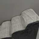 3 Steps High Density Foam Dog Stairs Ramps,Non-Slip Pet Steps for Older Dogs,Pet with Joint Pain, Sofa Bed Ladder for Cats