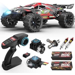 Hosim Mini 1:8 Brushless RC Cars for Adults, VEXARO MAX 50MPH High Speed Rc Trucks Fast, 4X4 Remote Control Car All Terrain RC Truggy Waterproof Off Road Hobby Large Monster Truck with 3S Battery. NO Remote control car