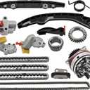 130286KA0A VQ35DD Engine Timing Chain Kit with Water Pump Compatible with Nissan Pathfinder 3.5L V6 2017-2024 Fit for Infiniti QX60 3.5L V6 2017-2024 Replaces# 130286KA1B 150416KA0A