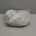 Amidoudou 1 Pair Luxury 3D Flower Embroidered Curtains for Bedroom European Double Layer Curtains with Valances for Living Room (Grey,52x84 Inch)