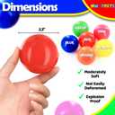 MW SPORTS Ball Pit Balls for Kids and Toddlers, Plastic Crush Proof, Phthalate & BPA Free, in Carton, Assorted Colors (1000 Balls)