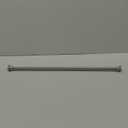 Kenney Nicholas 5/8" Twist & Fit No Tools Adjustable Tension Rod Window Curtain Rod, 28-48", Brushed Nickel