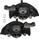 OCPTY Front Steering Knuckle Wheel Hub Assembly for Toyota Sienna 2004-2010 | Steering Knuckle Replace Front Left: 698-429, 4321208020, LK061; Front Right: 698-428, 4321108020, LK062