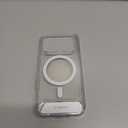 TORRAS Strong Magnetic & Seamless Stand for iPhone 17 Pro Case, Fit for MagSafe, Militray Grade Protection, Camera Control, Built-in Kickstand Slim Case for iPhone 17 Pro Cover, Anti-Yellowing Clear