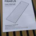 Acoustic Wood Wall Panels 4 Pack 47.6" x 23.6", Sound Proof Wooden Paneling for Walls, 3D Fluted Panel for Interior Wall Decor, Living Room, Bedroom - Teak (Cover Approx.31 sq.ft)