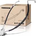 A-Premium A/C Suction Hose & Discharge Line Hose Assembly Compatible with Chevrolet Silverado 3500, Silverado 2500 HD & GMC Sierra 3500, Sierra 2500 HD, 2001, 6.6L, Turbocharged, Diesel