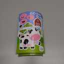 3 x Ohhaha 24 Sheets Farm Animal Stickers, Make a Face Sticker Sheets for Kids Todders Activities, Make Your Own Stickers for Kids Birthday Party Favor Supplies Craft