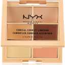 NYX PROFESSIONAL MAKEUP Conceal Correct Contour Palette - Light (1 Count (Pack of 1))