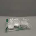 MAQUITA 36 Pack Dessert Bowls Wheat Straw Soy Sauce Dishes Unbreakable Dipping Saucers Bowls Mini Prep Saucer for Side Dish Ketchup Soy Dessert Snack 4.5 oz (3.7 x 3.7 x 1.5 in)