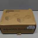 Zempox Adjustable Dumbbell Set of 2, 4 in 1 Free Weights Dumbbells Set for Women, Hand Weights for Women at Home, Each 2lb 3lb 4lb 5lb with TPU Soft Rubber Handle for Home Gym Exercise Training (Black)