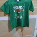 Dear Santa My Brother Did It Funny Christmas Boys Girls Kids T-Shirt (S, Youth, Kelly Green)