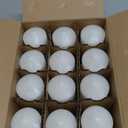 12 Pack Ivory 2x3 Inch Pillar Candles, 22 Hours Unscented Column Candles, Dripless Smokeless Unscented Candles for Home Weddings Restaurant Spa Church and Emergency