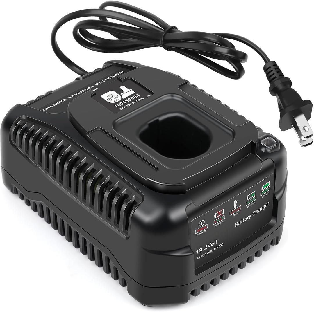 19.2V C3 Quick Charger Replacement for Craftsman 19.2volt Battery Charger 19.2 Volt C3 XCP Lithium-Ion & Ni-Cad Diehard Battery Charger 11375 11376 PP2011 PP2030 315.PP2020 315.PP2025