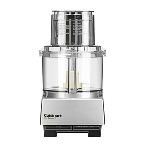Cuisinart Food Processor, Dishwasher Safe 11-Cup Food Processor with Slicing & Shredding Discs, Cuisinart Pro Custom 11 Stainless Steel Electric Chopper & Kitchen Food Processor, Chrome, DLC-8SBCYP1