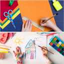 MECCANIXITY 50 Sheets Printable Sticker Paper, 8"x12" A4 Self Adhesive Sticker Backing Paper 250gsm for Craft Scrapbooking Inkjet Printer, Light Green