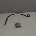 Totority Hanging Bracket for Potted Plants Wall Hook for Garden Bird Feeders and Lanterns Heavy-Duty Curved Design for Indoor and Outdoor Use