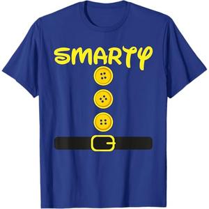 Smarty Dwarf Color Group Halloween Dwarf Costume Matching T-Shirt Men Small 