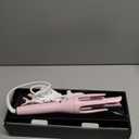 3 in 1 Automatic Curling Iron, Hair Curlers with 3 Curling Barrels (1" - 1.25" - 1.5"), Rotating Curling Iron with 3 Temp, 2-Way Rotation, 10S Fast Heating, Anti-Scald, Dual Voltage, Pink