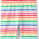 Gymboree Girls' and Toddler Bike Shorts (2T, Rainbow Strip)