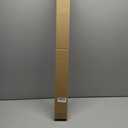 BRIOFOX Industrial Shower Curtain Rod - Never Rust Non-Slip 43-72 Inch 304 Stainless Steel, Brushed Nickel