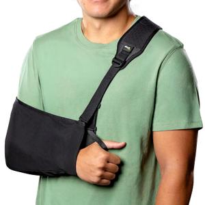 Think Ergo Arm Sling for Shoulder Injury & Rotator Cuff Support Breathable, Adjustable Arm Sling with Front Buckle, Padded Strap & Thumb Loop, Left or Right Arm, Adult Support