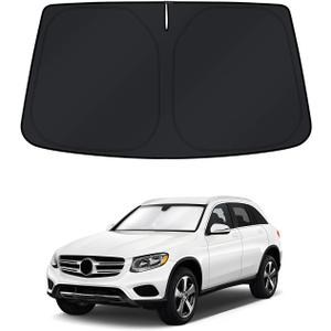 KUST Windshield Sun Shade for 20162022 Mercedes-Benz GLC 300 Window Accessories Shade Sun Visor Foldable Block UV Rays Keep Car Cooler