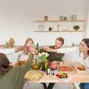 WELLIFE 7 Inch Paper Plates, 125-Pack Small Dessert Paper Plates Bulk, 100% Compostable Biodegradable Bagasse, Eco-Friendly Disposable Plate for Dessert,BBQ,Picnic,Party (BPI Certified,Microwaveable) (Natural)