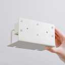 Bathroom Toothbrush Holders, Drill-Free Toothbrush Holder Wall Mounted- Toothbrush & Cup Holder, Tooth Brushing Holder and Bathroom Accessories (Three Holes)