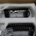 5 Inch LED RV Exterior Lights 12 Volt RV Porch Light,RV Outdoor Lights 750 Lumen Black Lighting Fixture Kit Compatible with Trailers Campers Travel Towing Utility Vehiclesowing (2pcs)