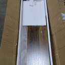 Tribesigns 63" Console Table, Farmhouse 2-Tier Entryway Table with U-Shaped Base, Narrow Long Wood Sofa Table Behind Couch Table for Living Room, Hallway, Foyer, Vintage Brown