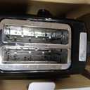 Elite Gourmet 2-Slice Cool Touch Toaster 6 Browning Levels, Extra Wide 1.25 Slots for Bagels & Thick Bread, Cancel Function, Compact, ETL Certified, Black