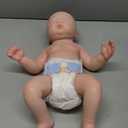 AISITE Reborn Baby Dolls Girl - 18 Inch Realistic Baby Doll Girl Silicone Full Body Sleeping Lifelike Newborn (Eyes Closed)