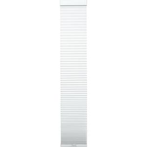 DEZ FURNISHINGS Cordless 1.5" Light Filtering Sidelight Cellular Shade, 9.5" W x 72" H, White