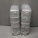 PRAKI Large Airtight Food Storage Containers with Lids, 10PCS Plastic Cereal Storage Containers, Kitchen & Pantry Organizers and Storage for Sugar, Flour, Baking Supplies with Lables & Mark (Clear)