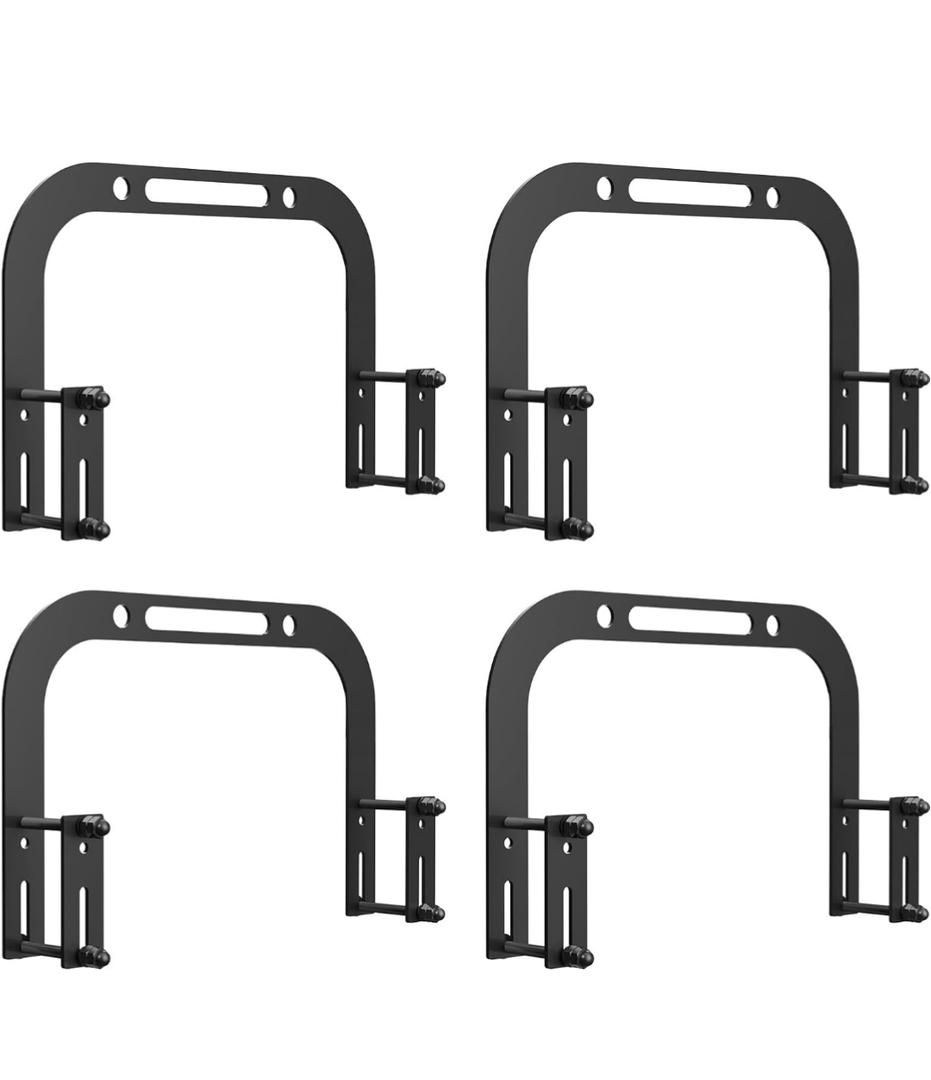 YUOROS Mattress Retainer Bar Keep Mattress Stopper from Sliding Non Slip Mattress Gripper Holder (4 Mattress Holders)
