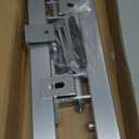 Adjustable Solar Panel Tilt Mount Brackets Aluminum Alloy Solar Panel Mounting Support up to 50 70 100 150 200 300 400 Watt Solar Panel for Flat Surface Roof RV Boat Off-Grid (Mount Only) Silver