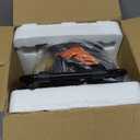 Electric Heater for Indoor Use, 1500W Quick Heating Portable Garage Heater with 90 Adjustable Angle, Space Warmer Suitable for Greenhouse Garage Tent Indoor Outdoor (Yellow, 1 Pcs)