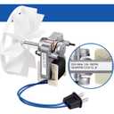 Bathroom Vent Fan Motor and Ceiling Blower Wheel Replacement Electric Motors Kit Compatible with Nutone Broan 50CFM 120V (1 Pack)