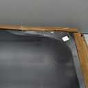 Chezerra A Frame Chalkboard Sign, 40"x20" Extra Large Sidewalk Chalk Board, Wooden Standing Chalk Boards Set with Markers, Double-Sided Magnetic Blackboard for Cafes, Weddings, Party Guide, Brown