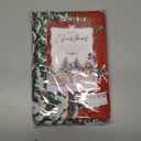 Christmas Rectangle Tablecloth - Printed Xmas Tree & Snowman Pattern, Washable &Stain Resistant Decorative Holiday Table Covers for Kitchen, Party, Dining Table Decor