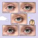 WOSADOBearisBug Soft Magnetic Eyelashes Kit with Applicator, [No.14 Frost Black] 21.5mm Reusable Glue-free Magnetic Lashes, Cruelty-free False Lashes, Waterproof, Lightweight, Suit for Heavy Makeup